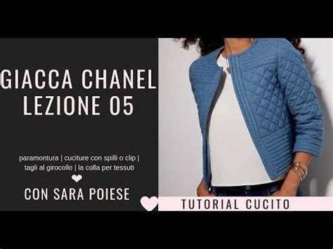 paramontura giacca chanel|Giacca Chanel: lezione 05 .